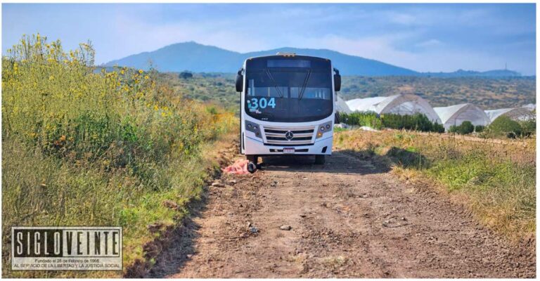 Trabajadora del campo de Jacona pierde la vida al ser atropellada por camión