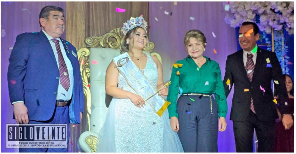 Ariadna I fue coronada como Reina del Club de Leones de Huetamo