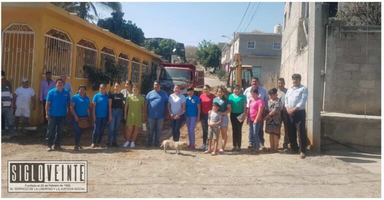 Arranca la pavimentación de la calle Mariano Matamoros en Nocupétaro
