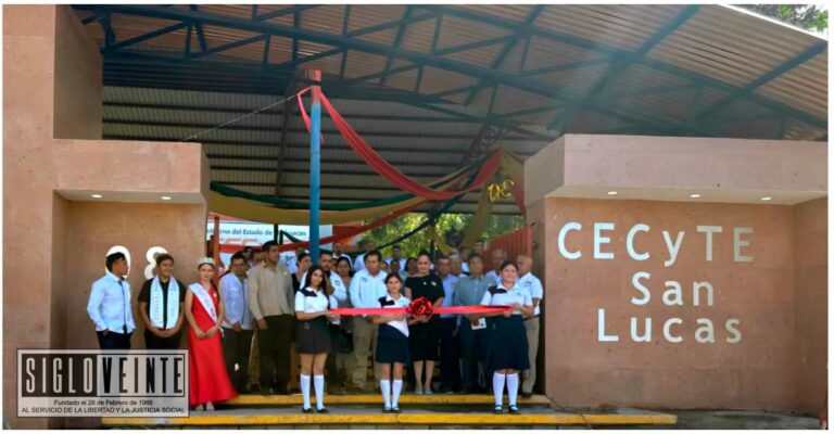 Celebra el CECyTEM de San Lucas 30 años de su fundación