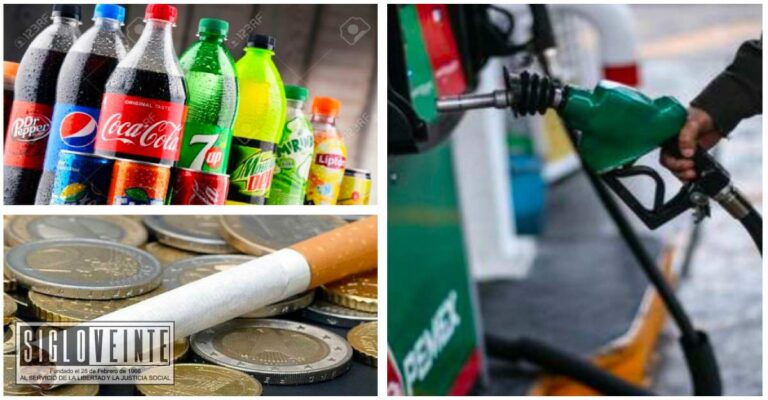 Cigarros, refrescos y gasolina aumentarán su precio a partir del 1 de enero de 2025