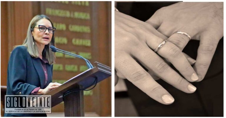 Diputada local de Morena propone facultar a los notarios para oficializar matrimonios en Michoacán