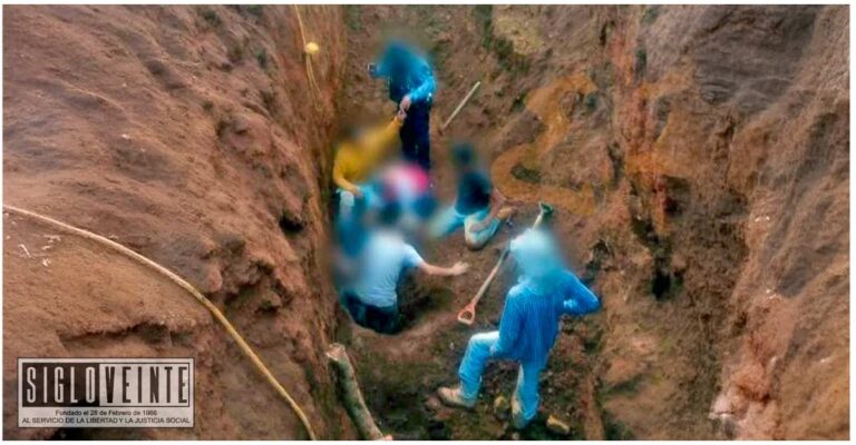 En Acuitzio, hombre fallece sepultado cuando cavaba una zanja