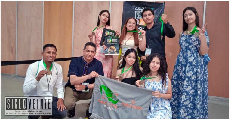 Estudiantes del CECyTEM ganan 4 oros en la Expo Ciencias Nacional en Villahermosa, Tabasco, competirán con proyectos en Taiwán, Indonesia y Ecuador