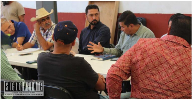 Hever Tentory refuerza acciones para impulsar el sector ganadero en Carácuaro