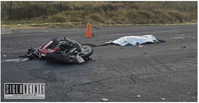 Hombre pierde la vida al ser atropellado por camión de carga en la carretera Zamora-Morelia