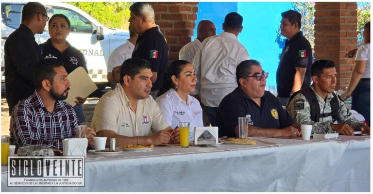 Realizan en Churumuco reunión del Consejo Intermunicipal de Seguridad Pública de la Región Huetamo