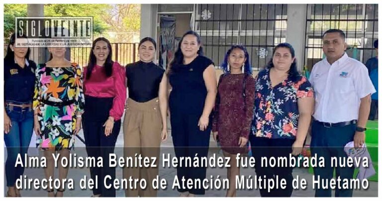 Alma Yolisma Benítez Hernández fue nombrada nueva directora del Centro de Atención Múltiple de Huetamo