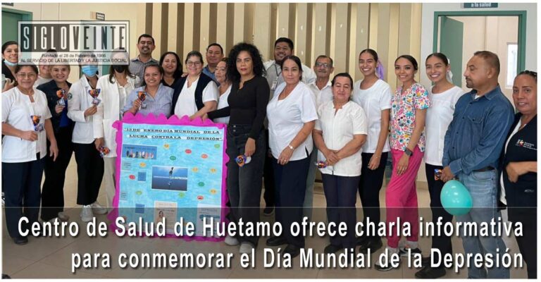 Centro de Salud de Huetamo ofrece charla informativa para conmemorar el Día Mundial de la Depresión