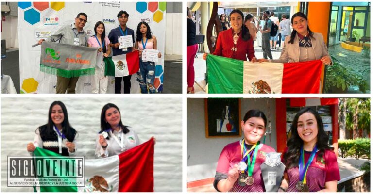 Estudiantes del CECyTEM en el estado de Michoacán, ganaron 74 medallas durante el 2024