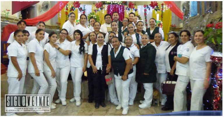 La Parroquia de San Juan Bautista de Huetamo celebra el Día de la Enfermera con una emotiva misa