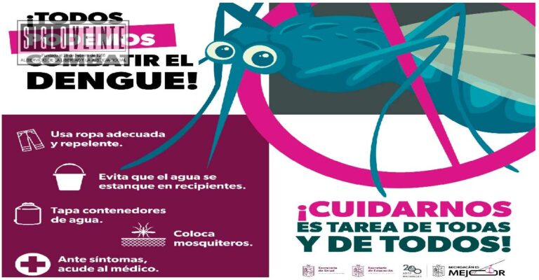 Lama la Secretaría de Salud a mantener tu casa libre de dengue con sus recomendaciones