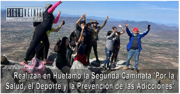 Realizan en Huetamo la Segunda Caminata ‘Por la Salud, el Deporte y la Prevención de las Adicciones’