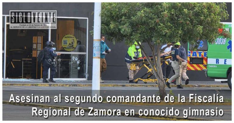 Asesinan al segundo comandante de la Fiscalía Regional de Zamora en conocido gimnasio