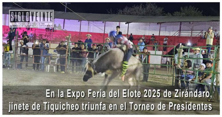 En la Expo Feria del Elote 2025 de Zirándaro, jinete de Tiquicheo triunfa en el Torneo de Presidentes