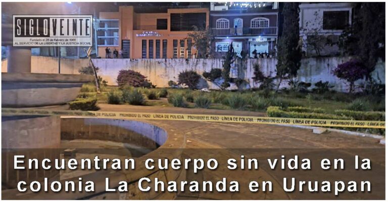 Encuentran cuerpo sin vida en la colonia La Charanda en Uruapan