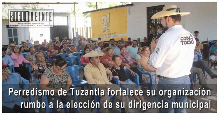 Perredismo de Tuzantla fortalece su organización rumbo a la elección de su dirigencia municipal
