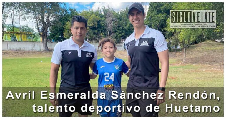 Avril Esmeralda Sánchez Rendón, talento deportivo de Huetamo