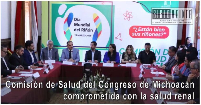 Comisión de Salud del Congreso de Michoacán comprometida con la salud renal; legisladores realizan Foro en el marco del Día Mundial del Riñón