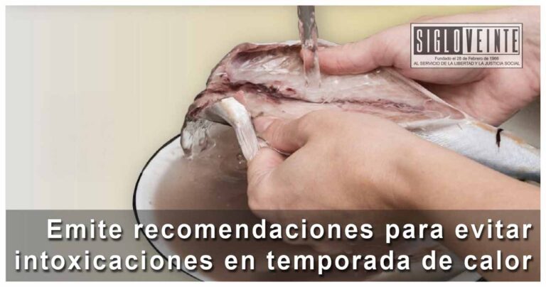 Emite recomendaciones para evitar intoxicaciones en temporada de calor; las altas temperaturas aceleran la descomposición de alimentos