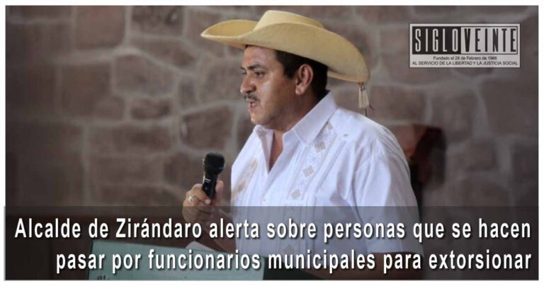 Alcalde de Zirándaro alerta sobre personas que se hacen pasar por funcionarios municipales para extorsionar