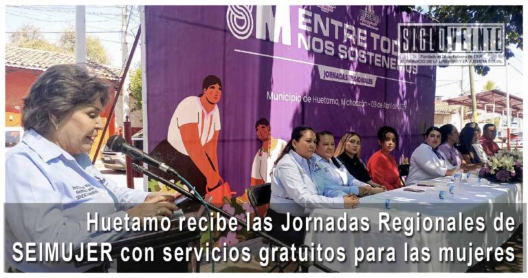 Huetamo recibe las Jornadas Regionales de SEIMUJER con servicios gratuitos para las mujeres