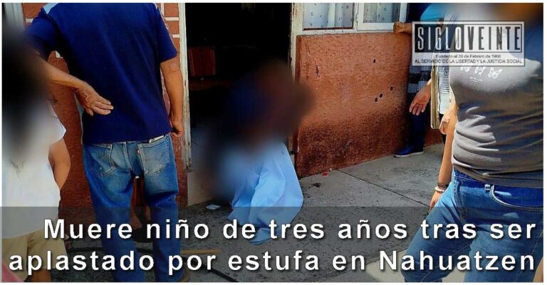 Muere niño de tres años tras ser aplastado por estufa en Nahuatzen