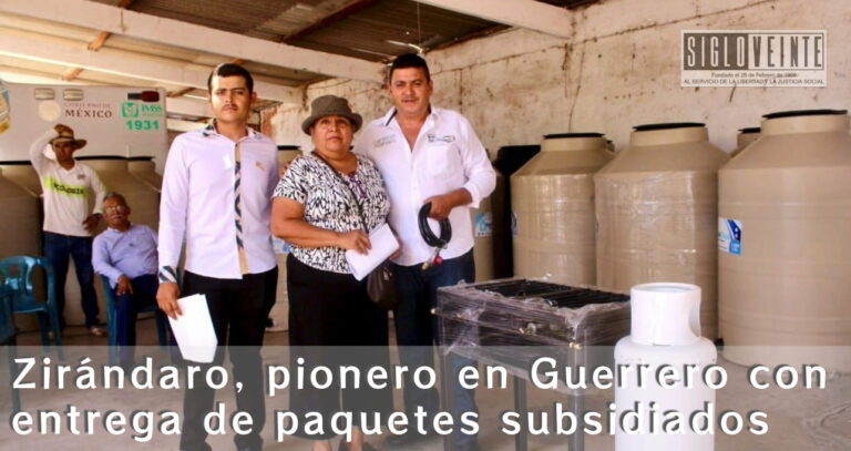 Zirándaro, pionero en Guerrero con entrega de paquetes subsidiados