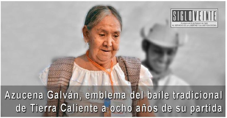 Azucena Galván, emblema del baile tradicional de Tierra Caliente a ocho años de su partida