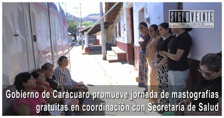 Gobierno de Carácuaro promueve jornada de mastografías gratuitas en coordinación con Secretaría de Salud