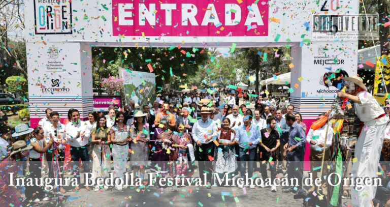 Inaugura Bedolla Festival Michoacán de Origen