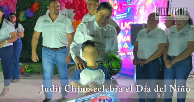 Judit Chino celebra el Día del Niño