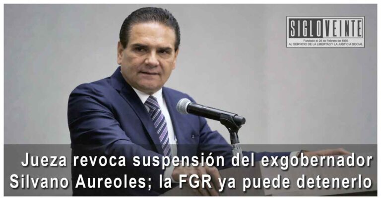 Jueza revoca suspensión del exgobernador Silvano Aureoles; la FGR ya puede detenerlo