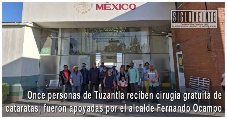 Once personas de Tuzantla reciben cirugía gratuita de cataratas; fueron apoyadas por el alcalde Fernando Ocampo