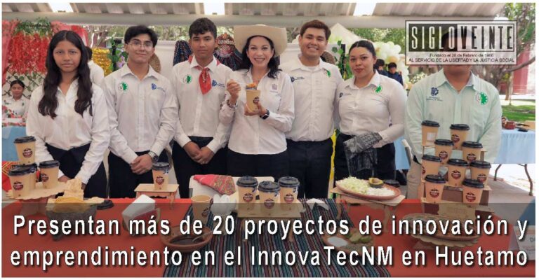 Presentan más de 20 proyectos de innovación y emprendimiento en el InnovaTecNM en Huetamo