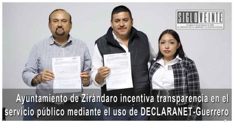 Ayuntamiento de Zirándaro incentiva transparencia en el servicio público mediante el uso de DECLARANET-Guerrero