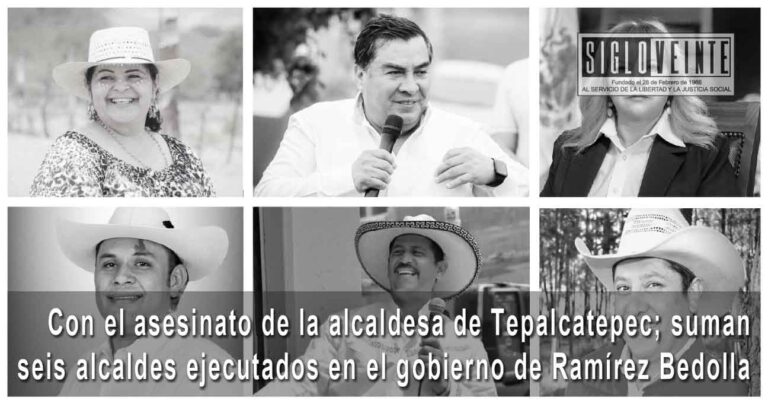 Con el asesinato de la alcaldesa de Tepalcatepec; suman seis alcaldes ejecutados en el gobierno de Ramírez Bedolla
