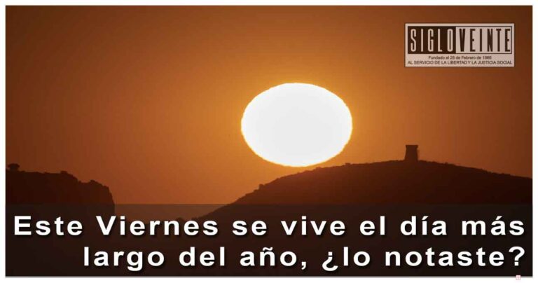 Este viernes se vive el día más largo del año, ¿lo notaste?