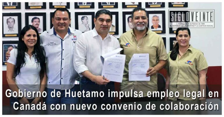 Gobierno de Huetamo impulsa empleo legal en Canadá con nuevo convenio de colaboración