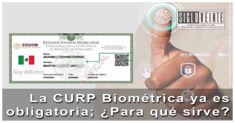 La CURP Biométrica ya es obligatoria; ¿Para qué sirve?