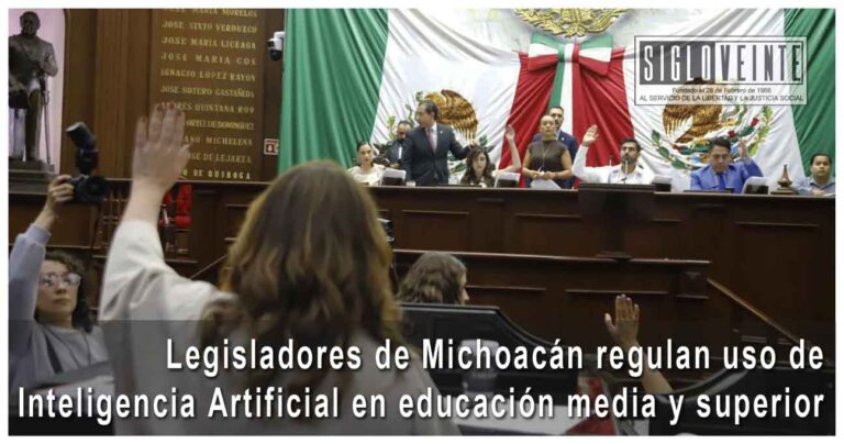 Legisladores de Michoacán regulan uso de Inteligencia Artificial en educación media y superior