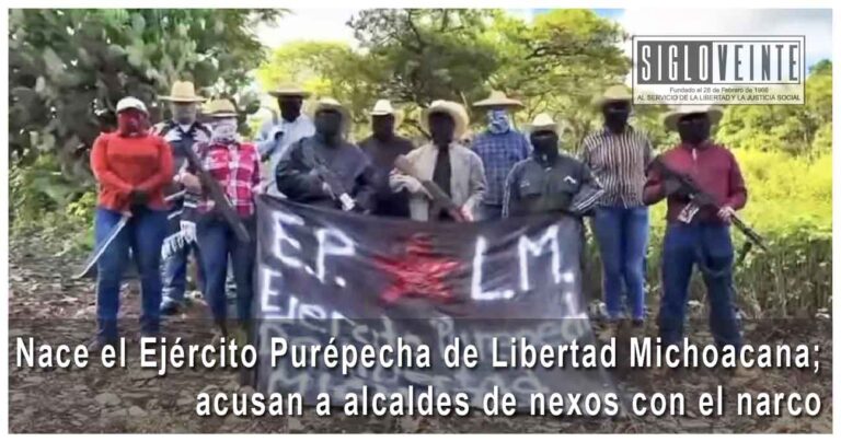 Nace el Ejército Purépecha de Libertad Michoacana; acusan a alcaldes de nexos con el narco