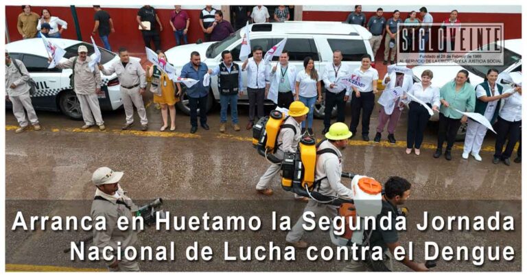Arranca en Huetamo la Segunda Jornada Nacional de Lucha contra el Dengue
