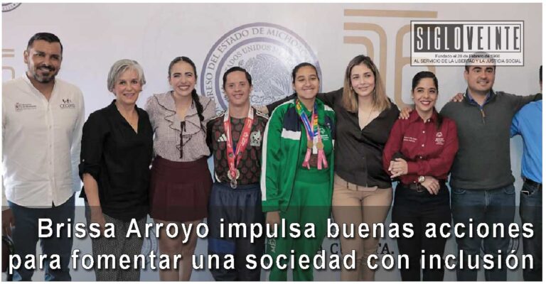 Brissa Arroyo impulsa buenas acciones para fomentar una sociedad con inclusión
