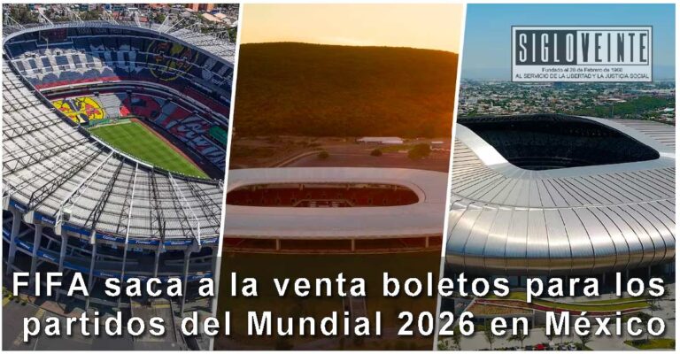 FIFA saca a la venta boletos para los partidos del Mundial 2026 en México
