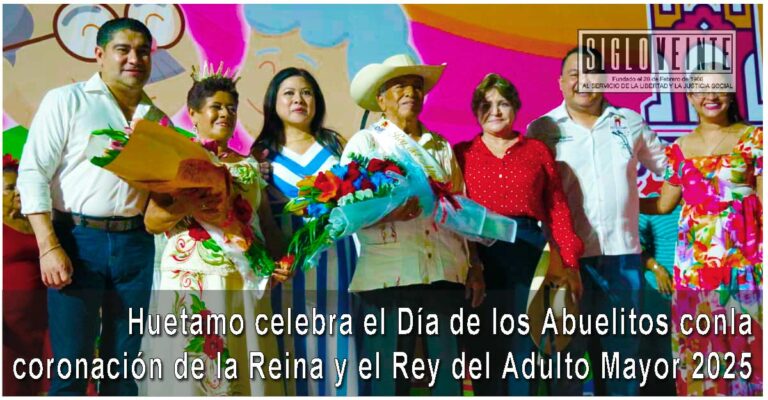 Huetamo celebra el Día de los Abuelitos con coronación de la Reina y el Rey del Adulto Mayor 2025