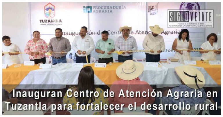 Inauguran Centro de Atención Agraria en Tuzantla para fortalecer el desarrollo rural