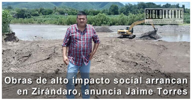Obras de alto impacto social arrancan en Zirándaro, anuncia Jaime Torres