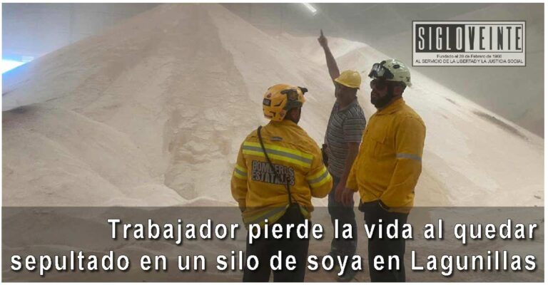 Trabajador pierde la vida al quedar sepultado en un silo de soya en Lagunillas