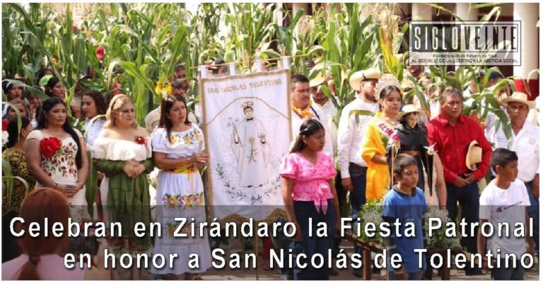 Celebran en Zirándaro la Fiesta Patronal en honor a San Nicolás de Tolentino